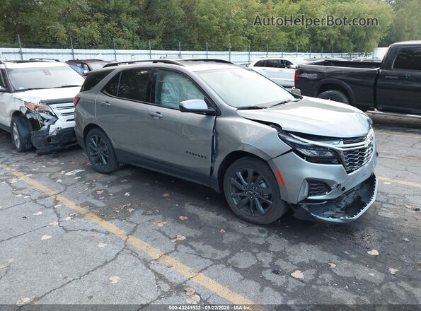 3GNAXMEG6PS133336 2023 CHEVROLET EQUINOX Серый Передняя правая четверть