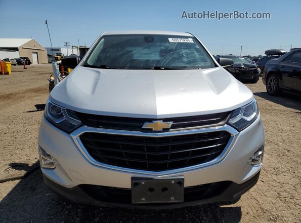 3GNAXSEV3MS121028 2021 CHEVROLET EQUINOX Silver Widok z przodu