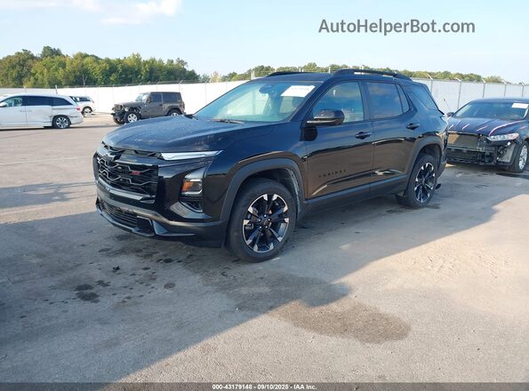 3GNAXTEG2SL291038 2025 CHEVROLET EQUINOX Черный Передняя левая четверть