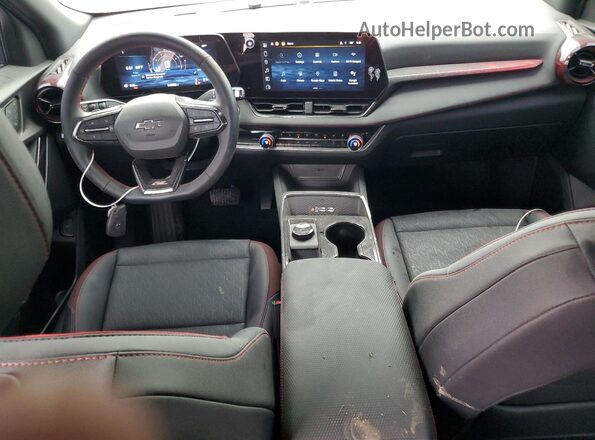 3GNAXTEGXSL134373 2025 CHEVROLET EQUINOX Белый Вид панели приборов