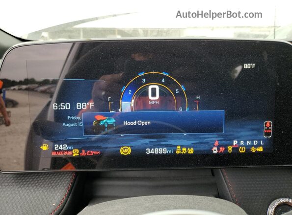 3GNAXTEGXSL134373 2025 CHEVROLET EQUINOX Белый Вид щитка приборов