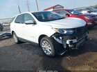 2020 Chevrolet Equinox Awd Lt 1.5l Turbo White vin: 3GNAXUEV8LS523248