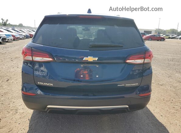 3GNAXXEG8PL105050 2023 CHEVROLET EQUINOX Синий Вид сзади