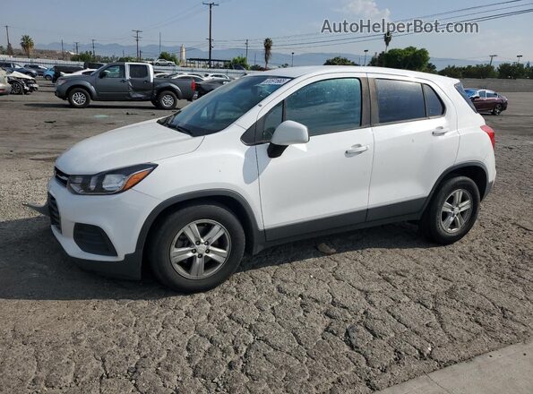 3GNCJKSB2LL284623 2020 CHEVROLET TRAX Белый Передняя левая четверть