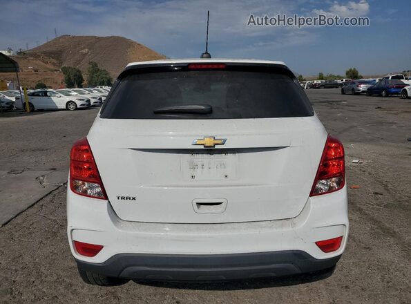 3GNCJKSB2LL284623 2020 CHEVROLET TRAX Белый Вид сзади
