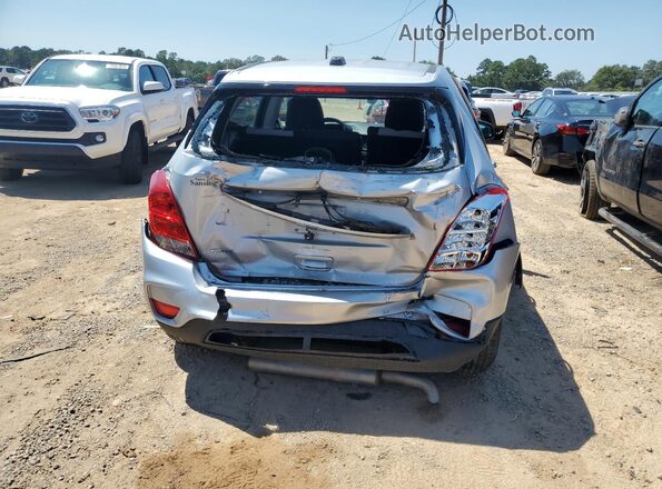 3GNCJKSB3JL418018 2018 CHEVROLET TRAX Silver უკანა ხედი