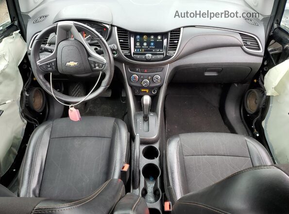 3GNCJLSB6JL240109 2018 CHEVROLET TRAX Черный Вид панели приборов