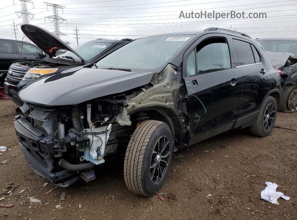 3GNCJLSB6JL240109 2018 CHEVROLET TRAX Черный Передняя левая четверть