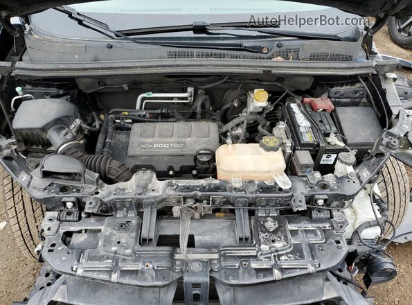 3GNCJLSB6JL240109 2018 CHEVROLET TRAX Черный Вид задней части салона