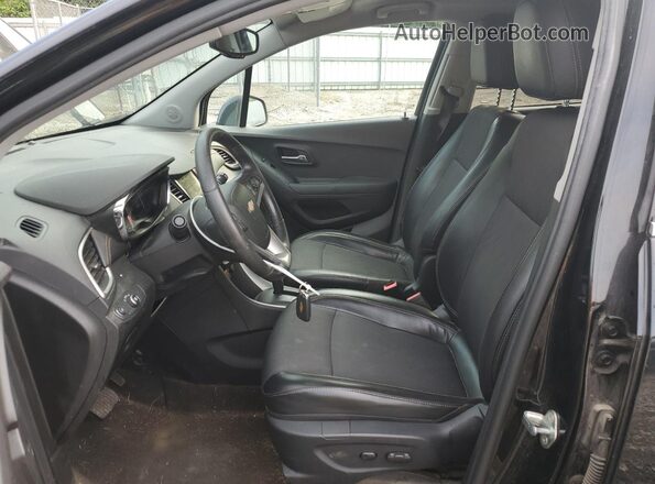3GNCJLSB6JL264359 2018 CHEVROLET TRAX Black Vista interior delantera