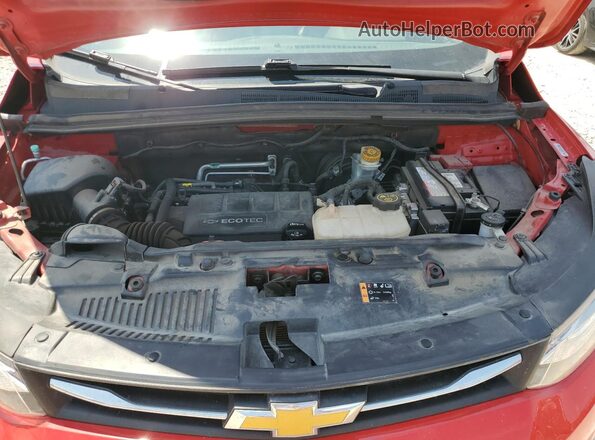 3GNCJLSB6JL294638 2018 CHEVROLET TRAX Красный Вид подкапотного пространства