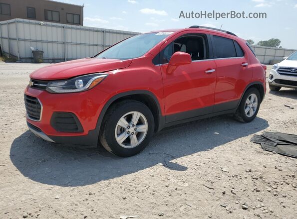 3GNCJLSB6JL294638 2018 CHEVROLET TRAX Красный Передняя левая четверть