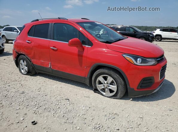 3GNCJLSB6JL294638 2018 CHEVROLET TRAX Красный Передняя правая четверть