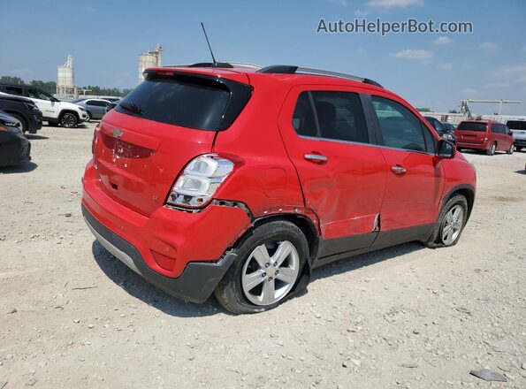 3GNCJLSB6JL294638 2018 CHEVROLET TRAX Красный Задняя правая четверть