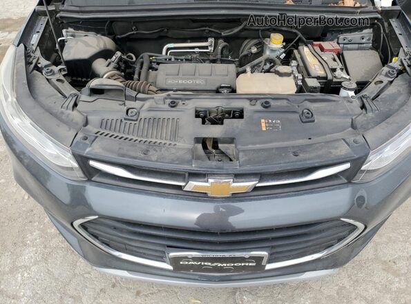 3GNCJLSB9JL271824 2018 CHEVROLET TRAX Charcoal ძრავის განყოფილების ხედი