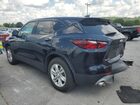 2021 Chevrolet Blazer 1lt Синий vin: 3GNKBBRA9MS507673