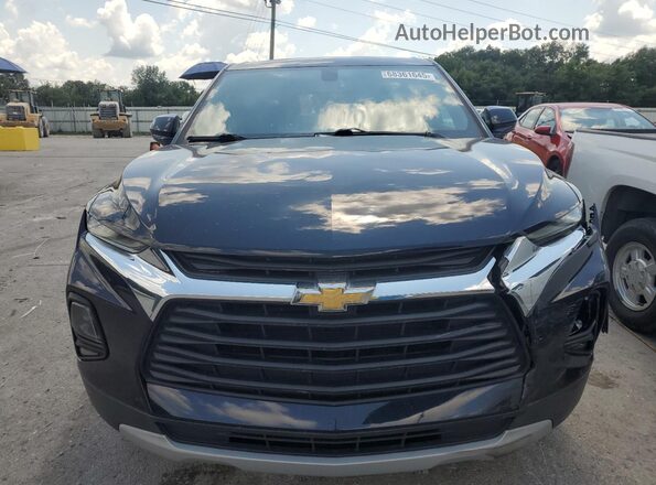 3GNKBBRA9MS507673 2021 CHEVROLET BLAZER Синий Вид спереди