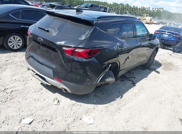 3GNKBCR40MS545695 2021 CHEVROLET BLAZER Черный Задняя правая четверть