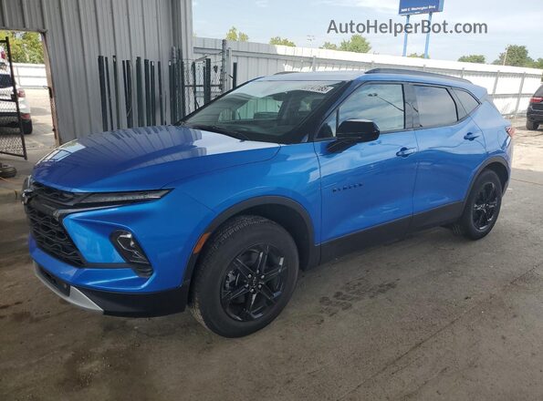 3GNKBCR44SS119120 2025 CHEVROLET BLAZER Синий Передняя левая четверть