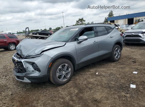 3GNKBCR4XSS105304 2025 CHEVROLET BLAZER Silver წინა მარცხენა ხედი სამი მეოთხედიდან