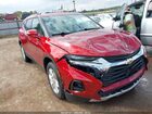 2021 Chevrolet Blazer Fwd 2lt Red vin: 3GNKBCRS0MS505759