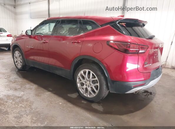 3GNKBHR44PS165051 2023 CHEVROLET BLAZER Красный Задняя левая четверть