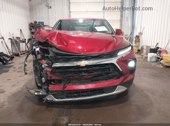 3GNKBHR44PS165051 2023 CHEVROLET BLAZER Красный Вид задней части салона