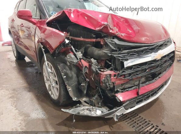 3GNKBHR44PS165051 2023 CHEVROLET BLAZER Красный Вид спереди