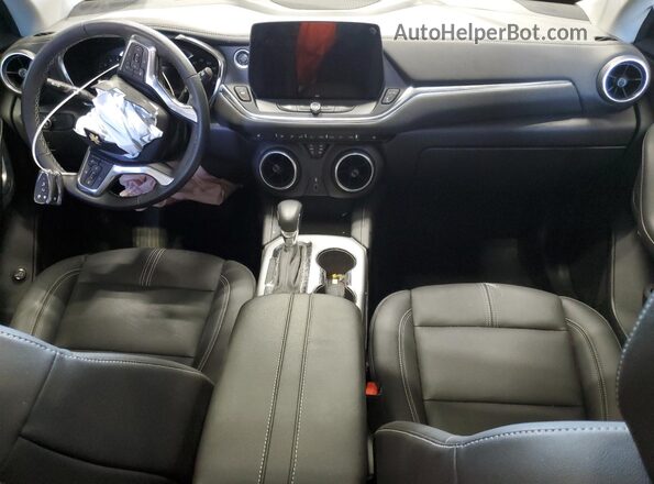 3GNKBJRS3RS277946 2024 CHEVROLET BLAZER Черный Вид панели приборов