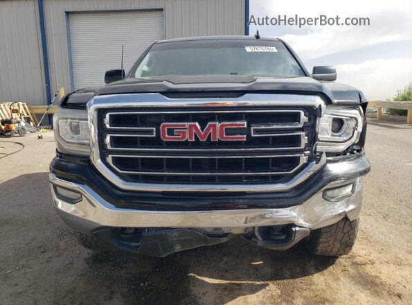 3GTU2MEH1JG191989 2018 GMC SIERRA Black Front view