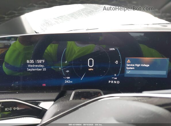 3GYK3EMRXSS201464 2025 CADILLAC OPTIQ Черный Вид задних сидений