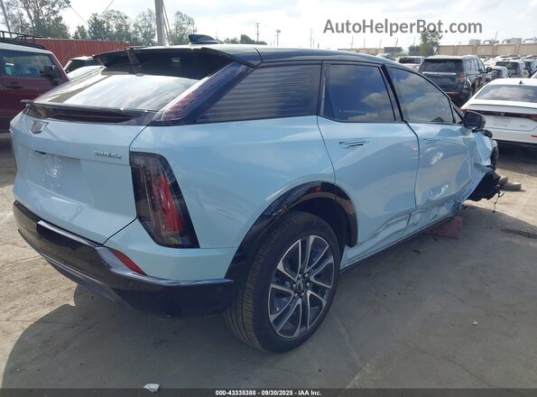 3GYK3GMR7SS247216 2025 CADILLAC OPTIQ Бирюзовый Задняя правая четверть