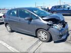 2017 Honda Fit Lx Gray vin: 3HGGK5H53HM714074