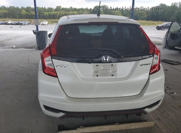 3HGGK5H69JM711341 2018 HONDA FIT White უკანა ხედი