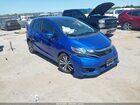2020 Honda Fit Ex Blue vin: 3HGGK5H82LM733928