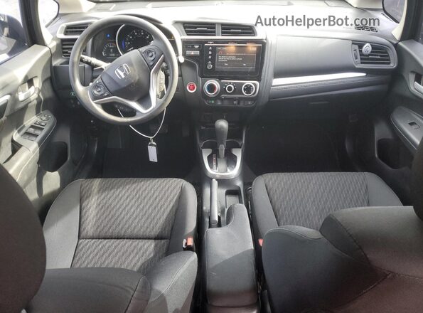 3HGGK5H85JM718644 2018 HONDA FIT Черный Вид панели приборов