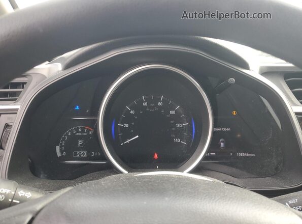 3HGGK5H85JM718644 2018 HONDA FIT Черный Вид щитка приборов