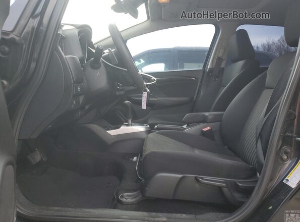 3HGGK5H85JM718644 2018 HONDA FIT Черный Вид салона спереди