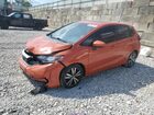 2018 Honda Fit Ex Orange vin: 3HGGK5H96JM700677