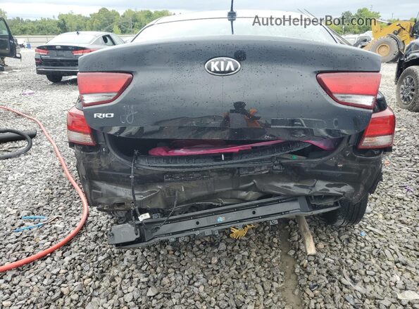 3KPA24AB2JE082179 2018 KIA RIO Black Vista trasera