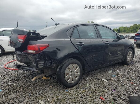 3KPA24AB2JE082179 2018 KIA RIO Black Trasero derecho