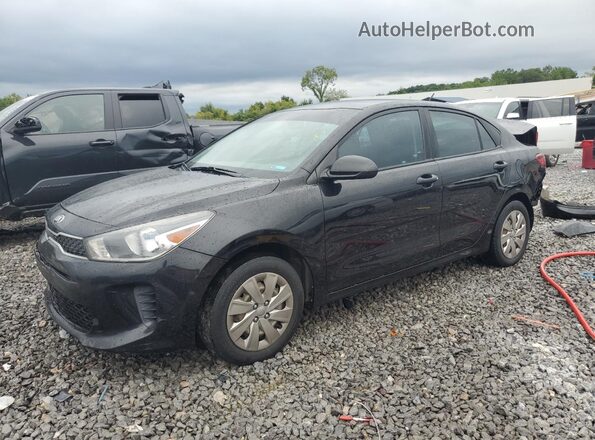 3KPA24AB2JE082179 2018 KIA RIO Black Vista tres cuartos delantera izquierda