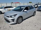 2021 Kia Rio Lx Silver vin: 3KPA24AD2ME404874