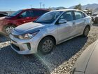 2020 Kia Rio Lx Silver vin: 3KPA24AD3LE337510
