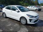 2021 Kia Rio S White vin: 3KPA24ADXME364463