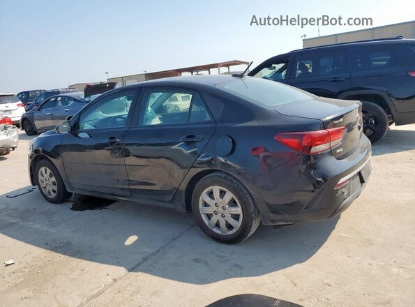 3KPA24ADXME379111 2021 KIA RIO Black Trasero izquierdo