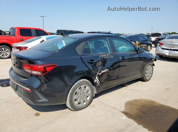 3KPA24ADXME379111 2021 KIA RIO Black Trasero derecho