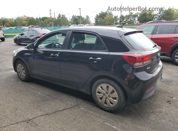 3KPA25AB7JE095676 2018 KIA RIO Черный Задняя левая четверть