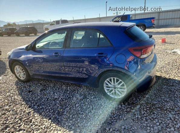 3KPA35AB1JE058863 2018 KIA RIO Синий Задняя левая четверть
