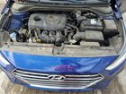 2018 Hyundai Accent Se Синий vin: 3KPC24A34JE025693